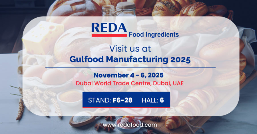 REDA Food Ingredients at Gulfood Manufacturing 2025