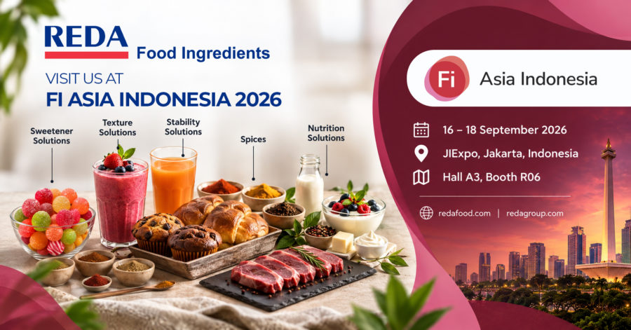 𝗥𝗘𝗗𝗔 𝗙𝗼𝗼𝗱 𝗜𝗻𝗴𝗿𝗲𝗱𝗶𝗲𝗻𝘁𝘀 𝗮𝘁 𝗙𝗶 𝗔𝘀𝗶𝗮 𝗜𝗻𝗱𝗼𝗻𝗲𝘀𝗶𝗮 𝟮𝟬𝟮𝟲 🇮🇩